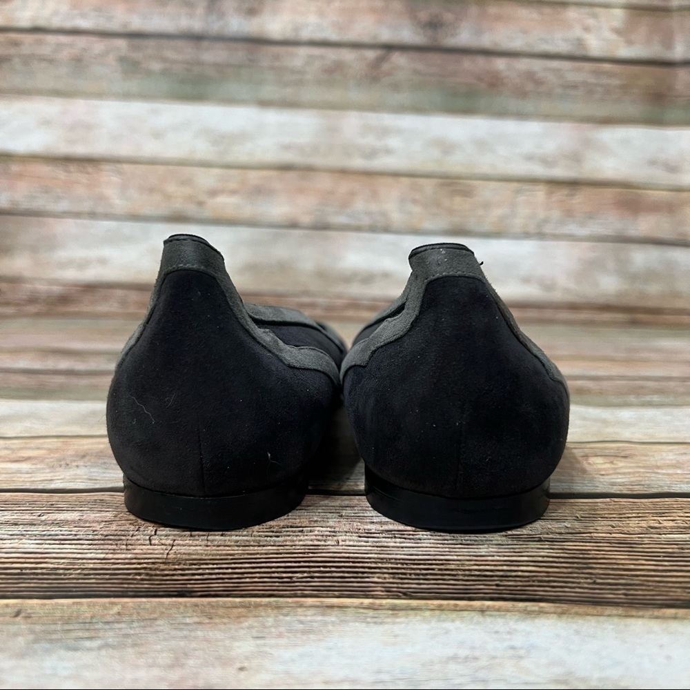 Hermes Black Suede Flats - Picture 7 of 8